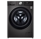 لباسشویی-12-کیلویی-100-درصد-خشک-کن-V12-بخارشوردار-ال-جی-رنگ-دودی-LG-WDV1260WRP